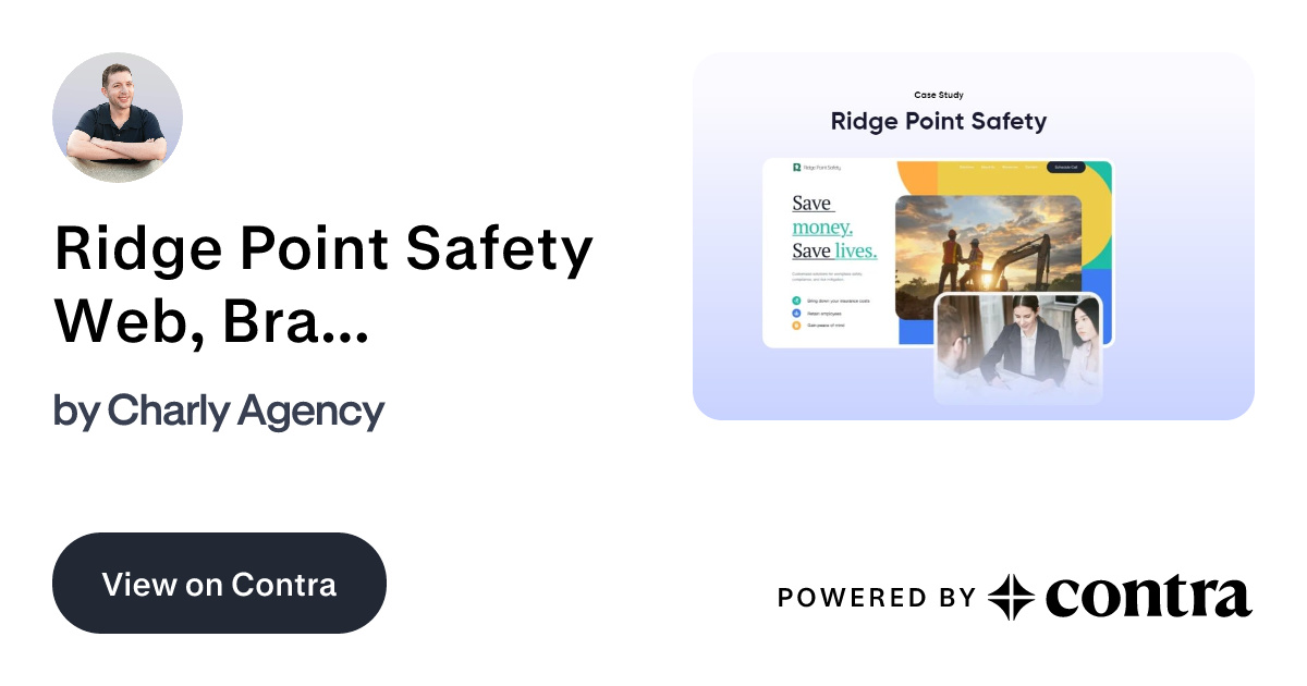 Ridge Point Safety Web, Branding, Strategy & Content Writing by Charly ...