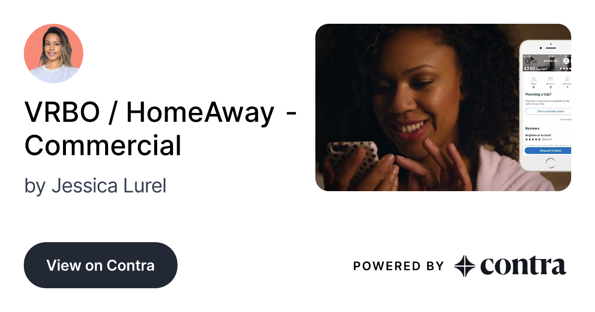 VRBO / HomeAway Commercial by Jessica Lurel