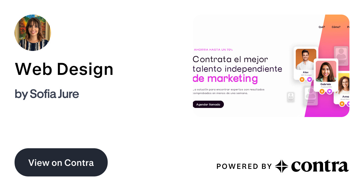 Web Design by Sofia Jure