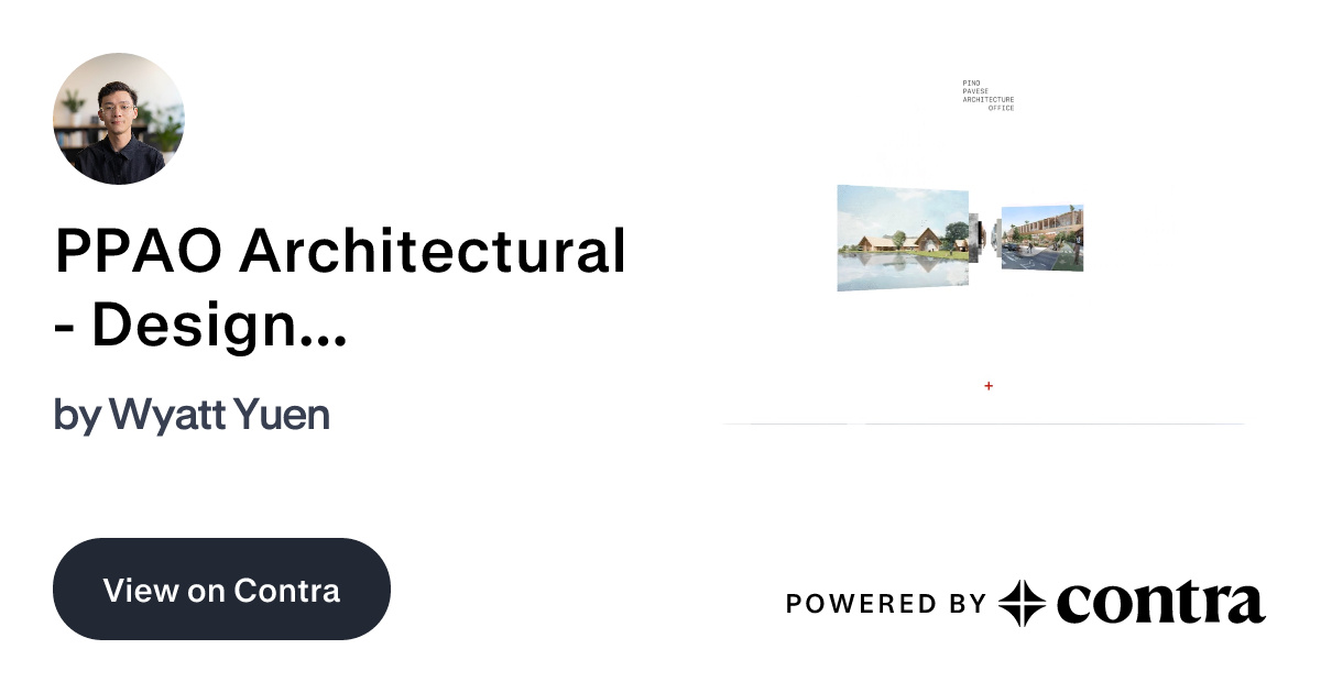 PPAO Architectural - Design Partner Work by Wyatt Yuen