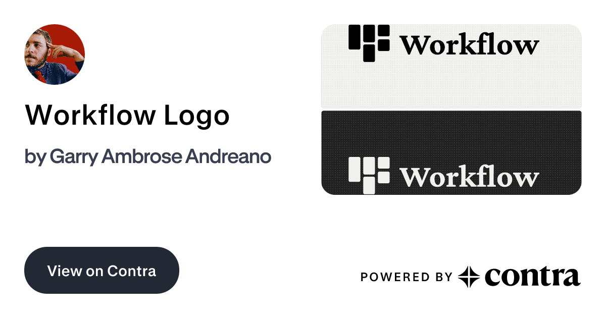 Workflow Logo by Garry Ambrose Andreano