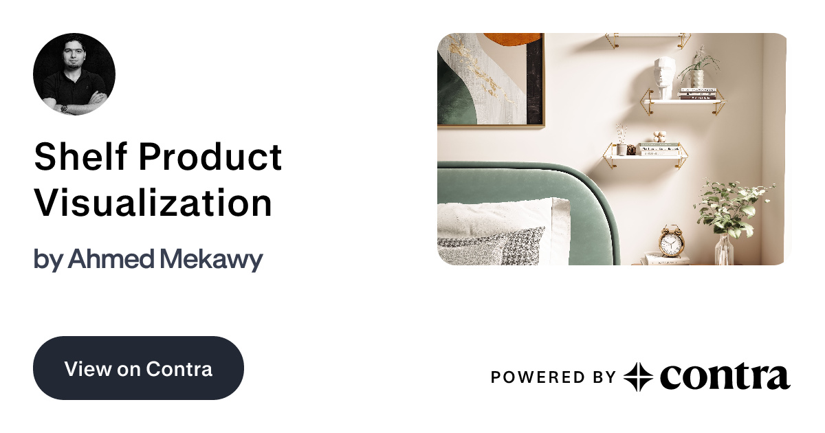 Shelf Product Visualization by Ahmed Mekawy