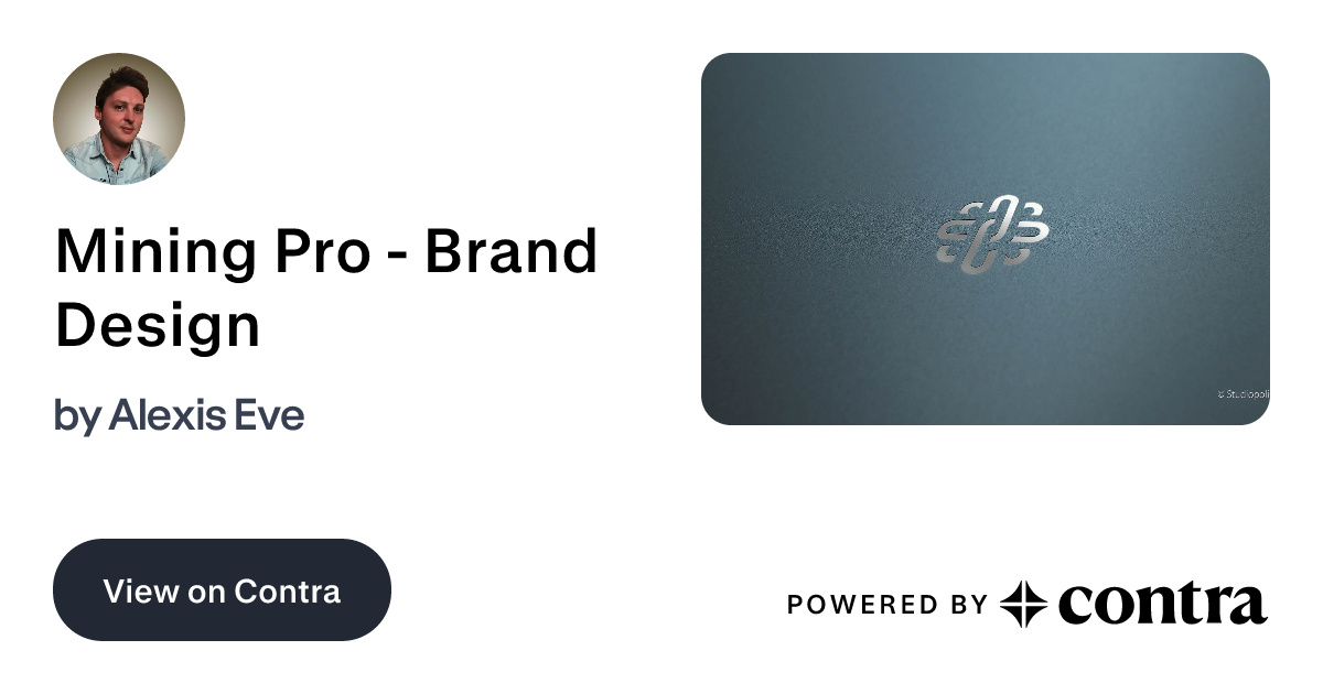 Mining Pro - Brand Design by Alexis Eve
