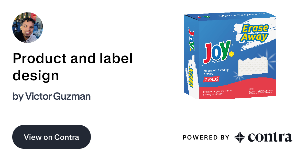 Product and label design by Victor Guzman