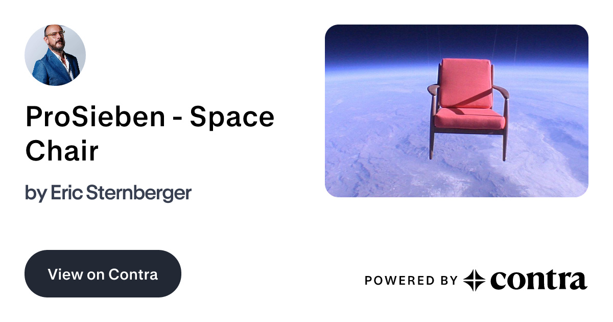 ProSieben - Space Chair by Eric Sternberger