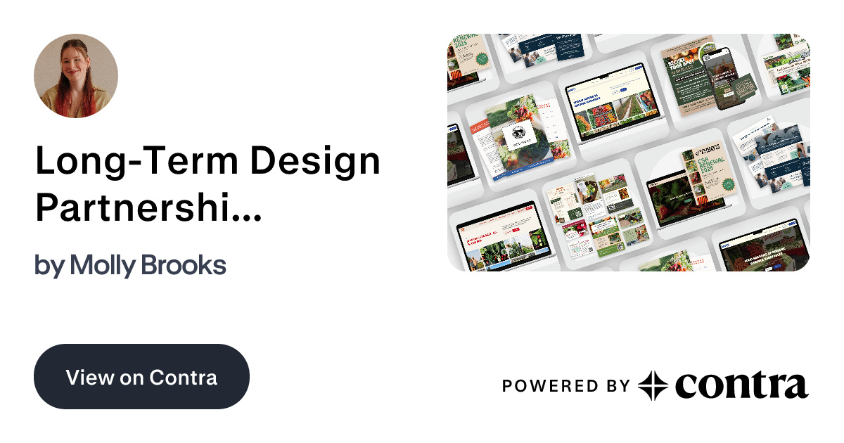 Long-Term Design Partnership with AgTech Brand by Molly Brooks