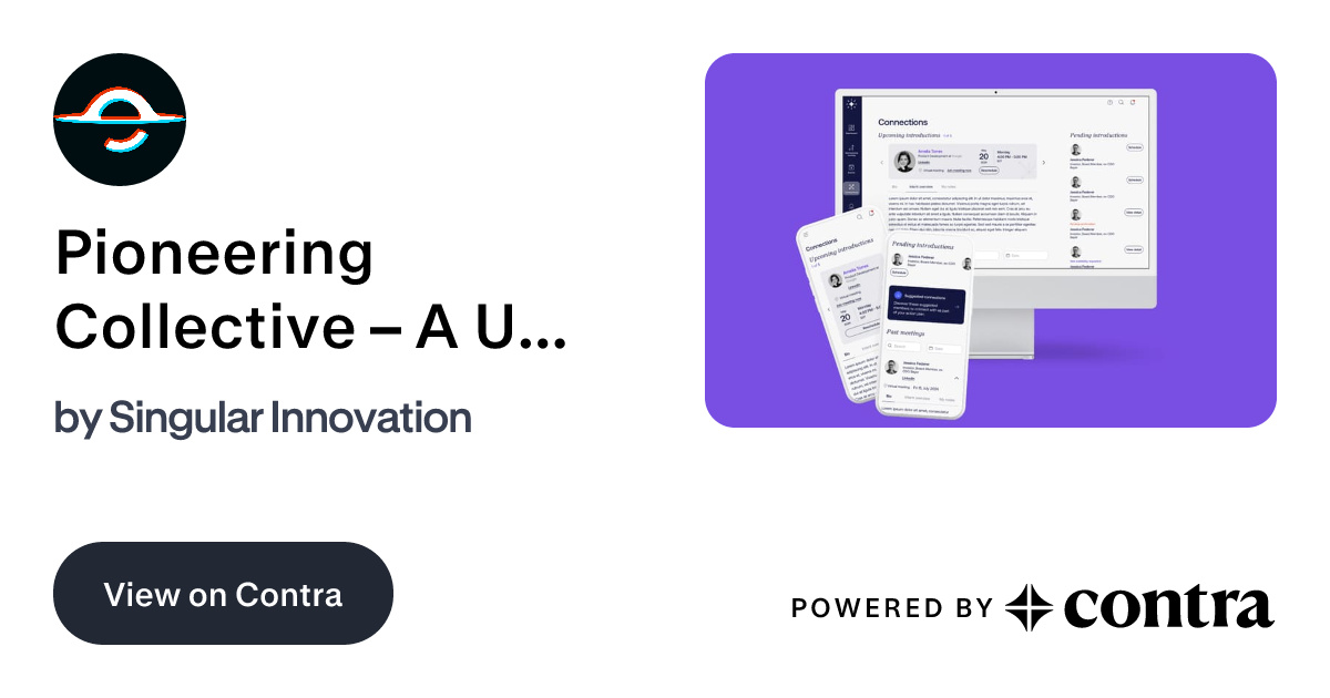 Pioneering Collective – A Unified Platform for Member Engagement by ...