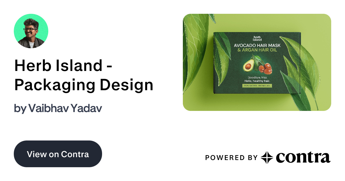 Herb Island - Packaging Design by Vaibhav Yadav