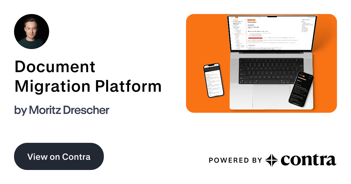 Document Migration Platform by Moritz Drescher