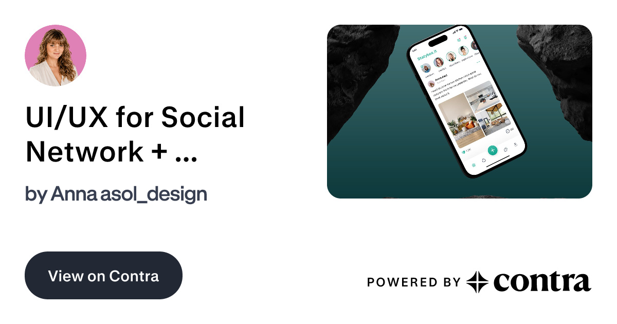 UI/UX for Social Network + E-commerce IOS Mobile App Home Repair by Anna S