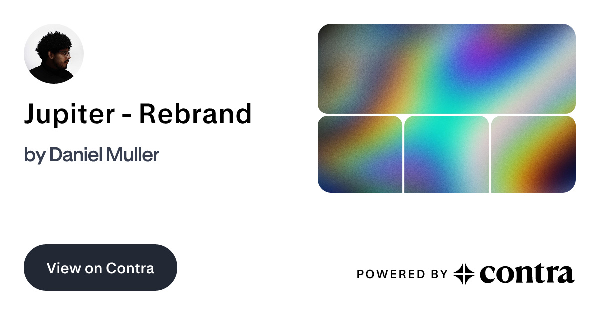Jupiter - Rebrand by Daniel Muller