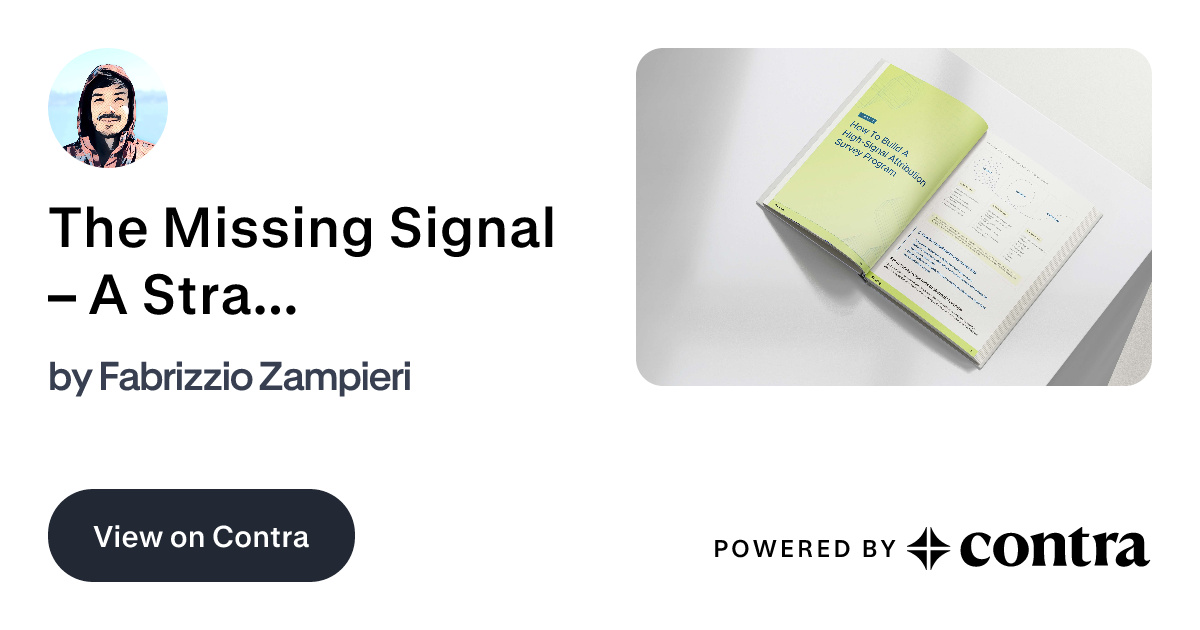 The Missing Signal – A Strategic Attribution White Paper by Fabrizzio ...