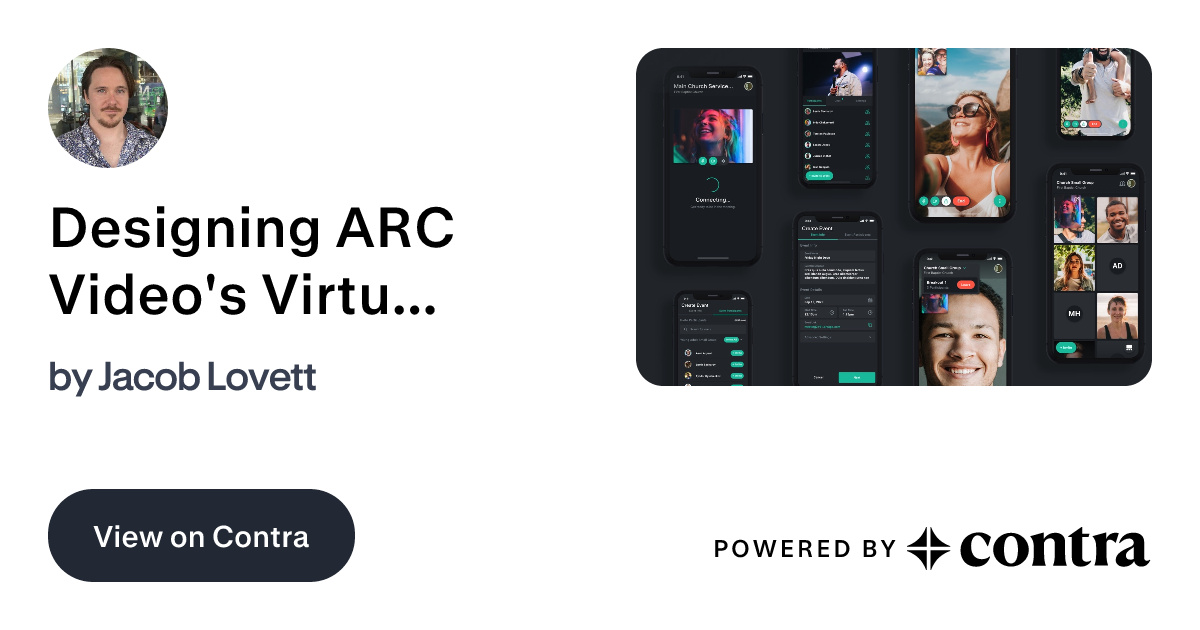 Designing ARC Video's Virtual Meeting Platform by Kaleo Design