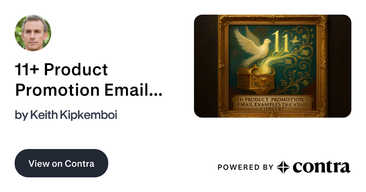 11+ Product Promotion Email Examples That Actually Convert by Keith ...