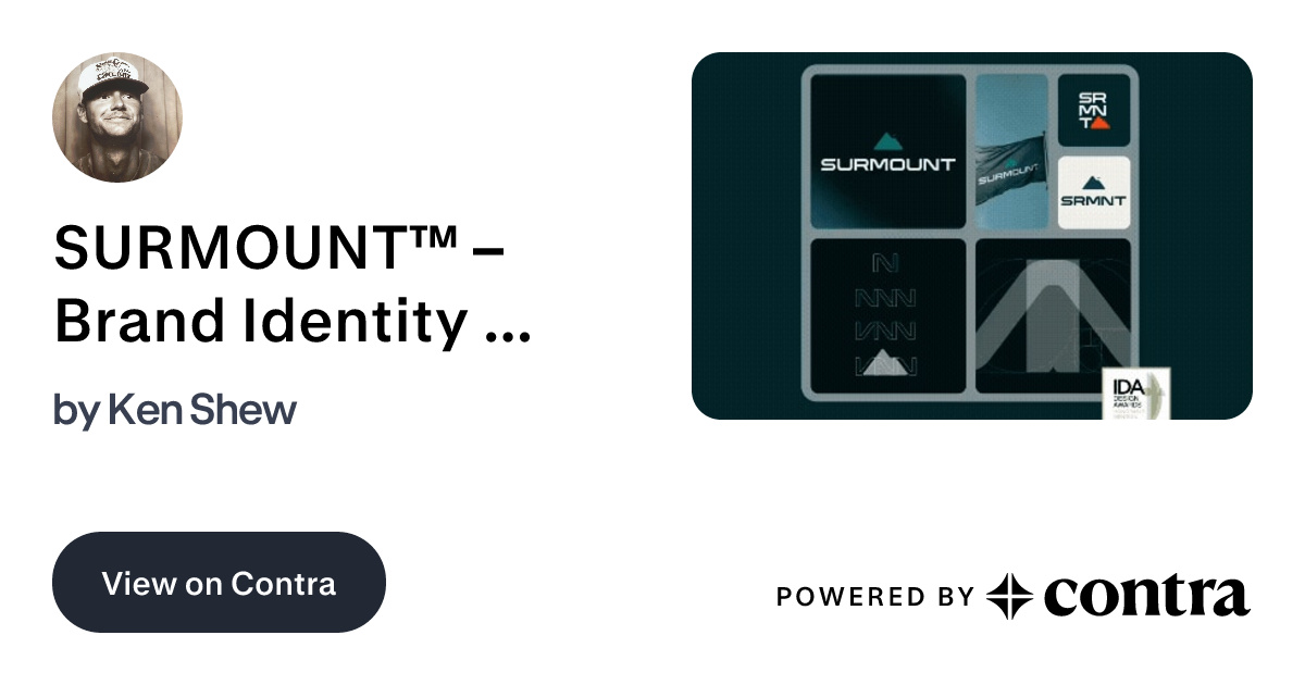 SURMOUNT™ – Brand Identity & Strategic Consolidation by Ken Shew