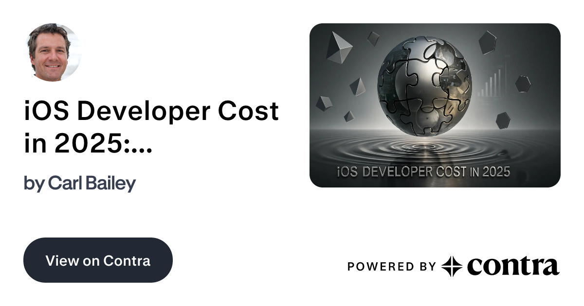 iOS Developer Cost in 2025: A Complete Guide to Budgeting Your App by ...