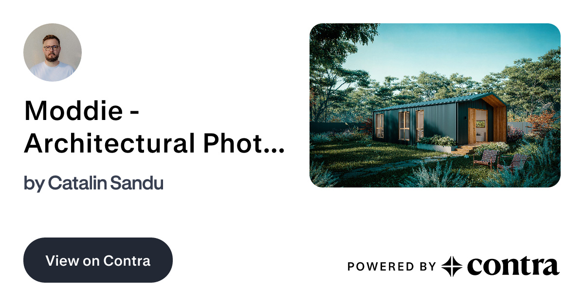 Moddie - Architectural Photorealistic Rendering by Catalin Sandu