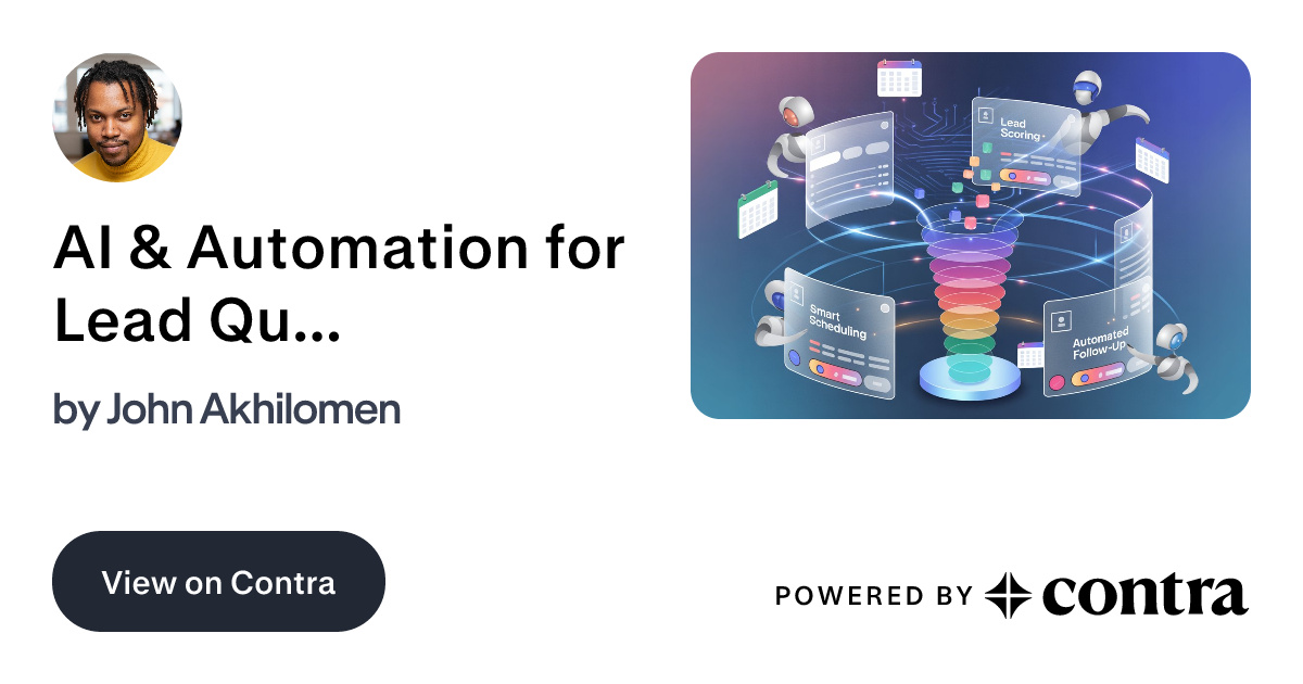 AI & Automation for Lead Qualification & Enrichmentin HubSpot by John ...
