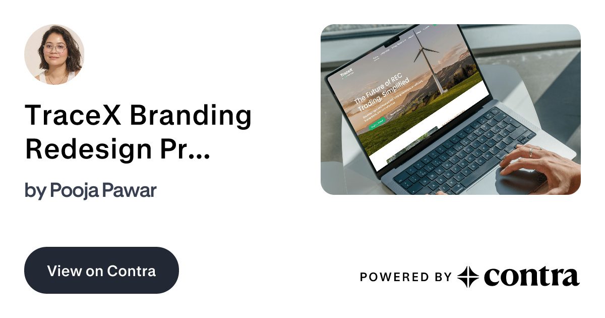 TraceX Branding Redesign Project by Pooja Pawar