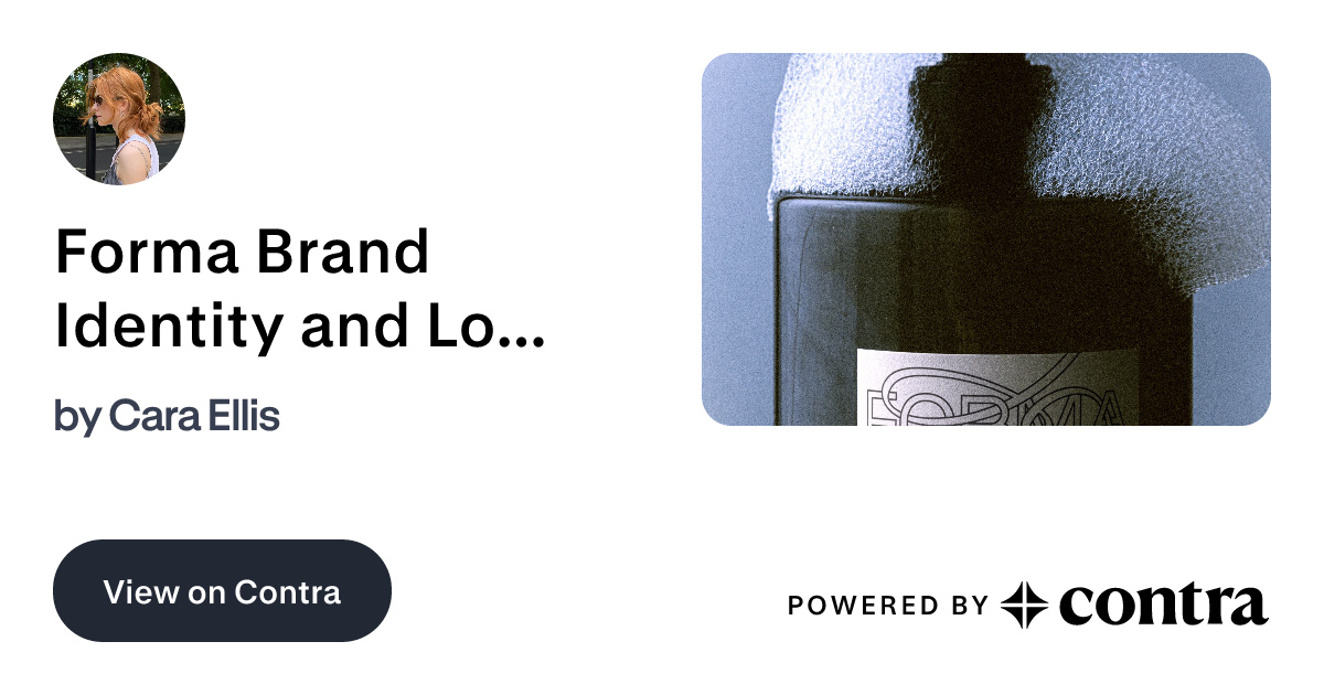 Forma Brand Identity and Logo Design by Cara Ellis