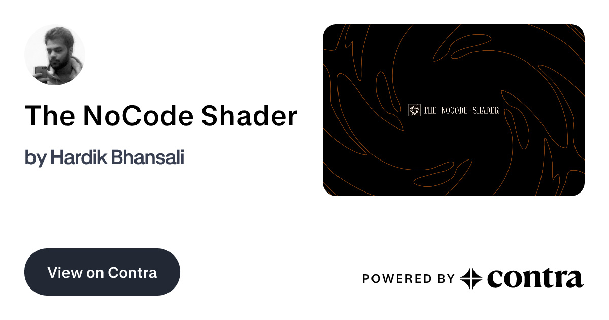 The NoCode Shader by LUCERRÁ studio