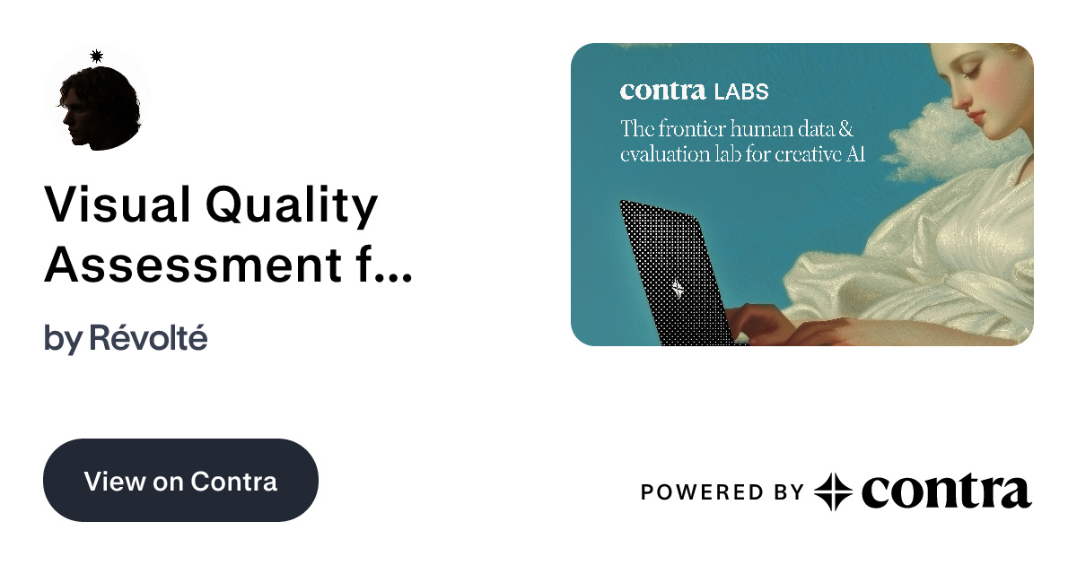 Visual Quality Assessment for AI Graphics by Révolté