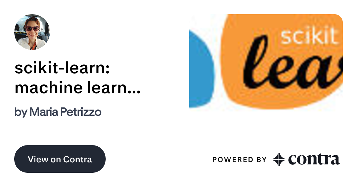 scikit-learn: machine learning in Python — documentación de sci… by ...