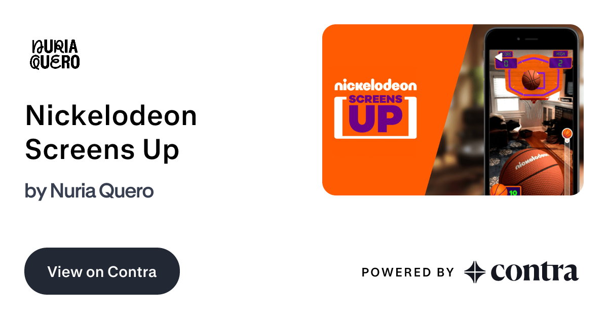 Nickelodeon Screens Up by Nuria Quero