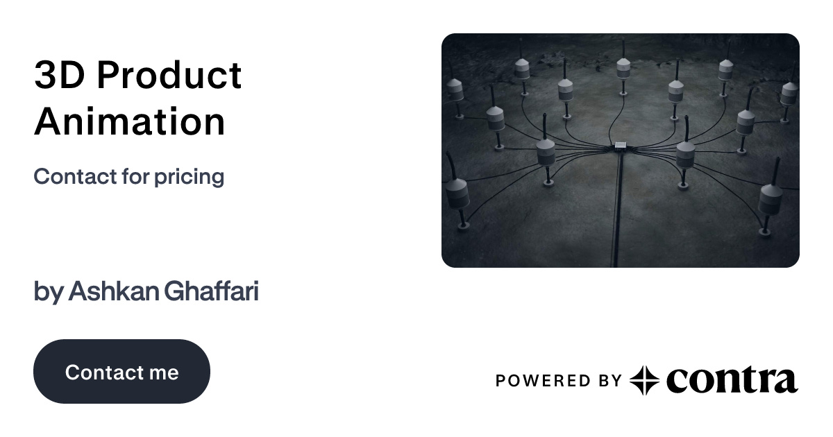 3D Product Animation by Ashkan Ghaffari
