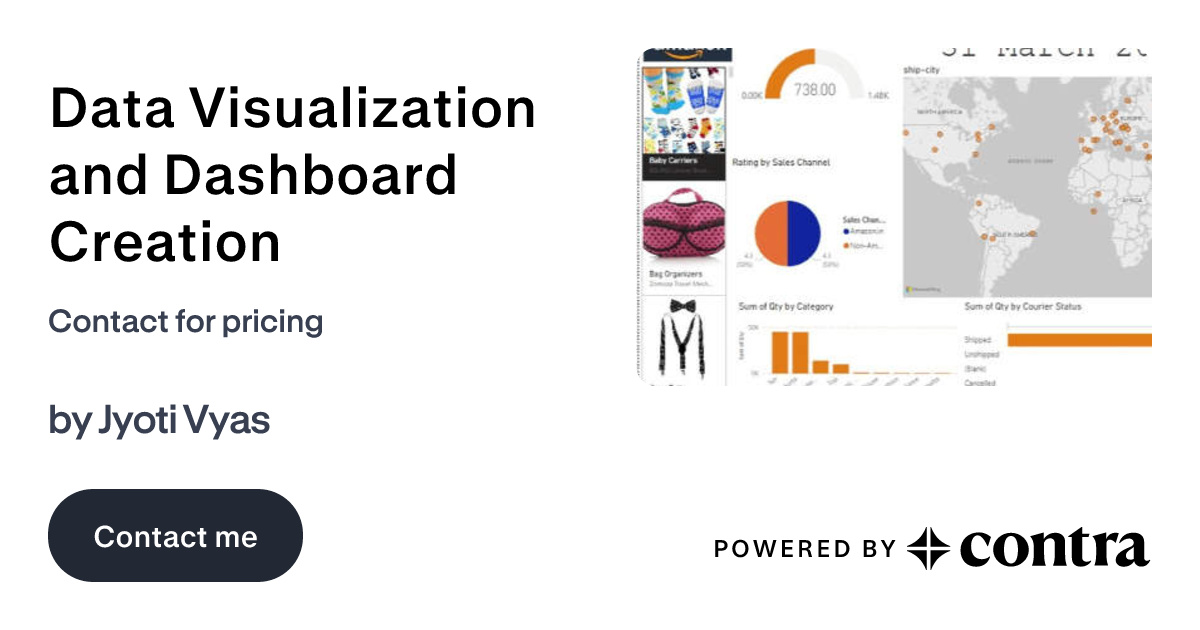 Data Visualization and Dashboard Creation by Jyoti Vyas