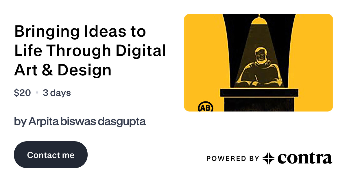 Bringing Ideas to Life Through Digital Art & Design by Arpita biswas ...