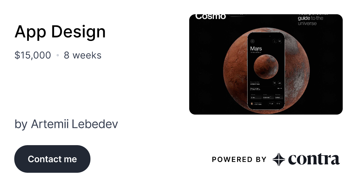 App Design By Artemii Lebedev
