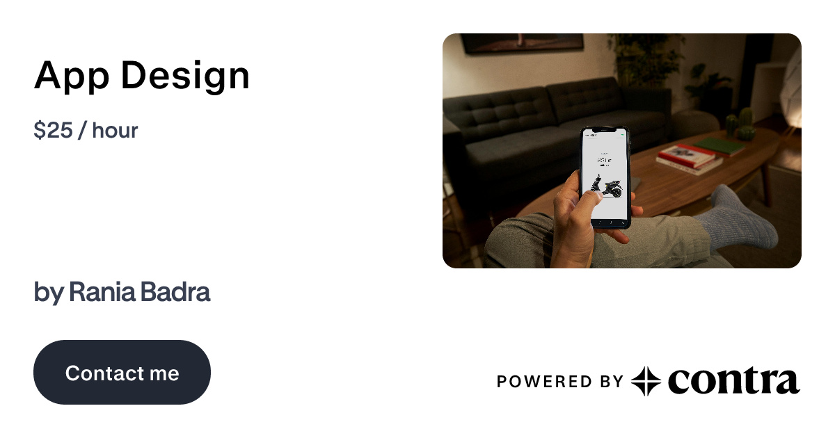 App Design by Rania Badra