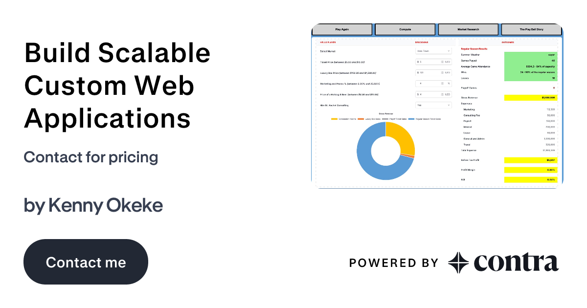 Build Scalable Custom Web Applications by Kenny Okeke