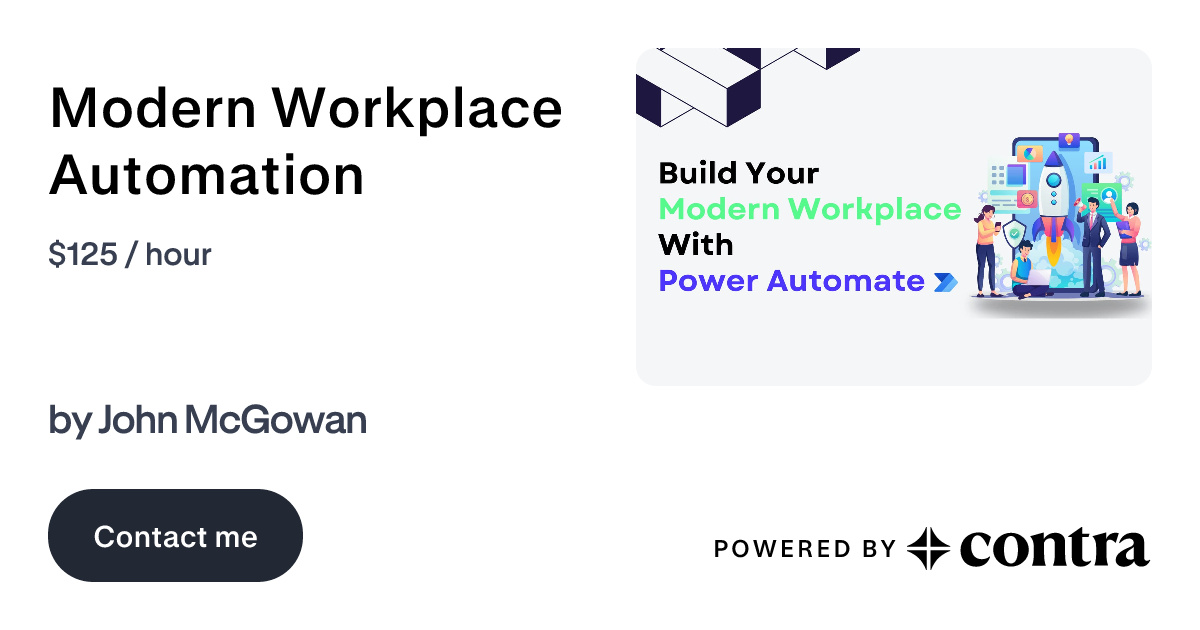 Modern Workplace Automation by John McGowan
