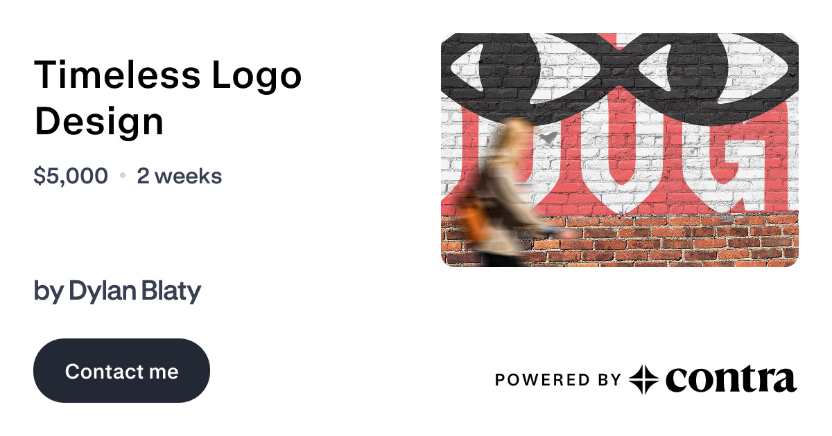 Timeless Logo Design by Dylan Blaty