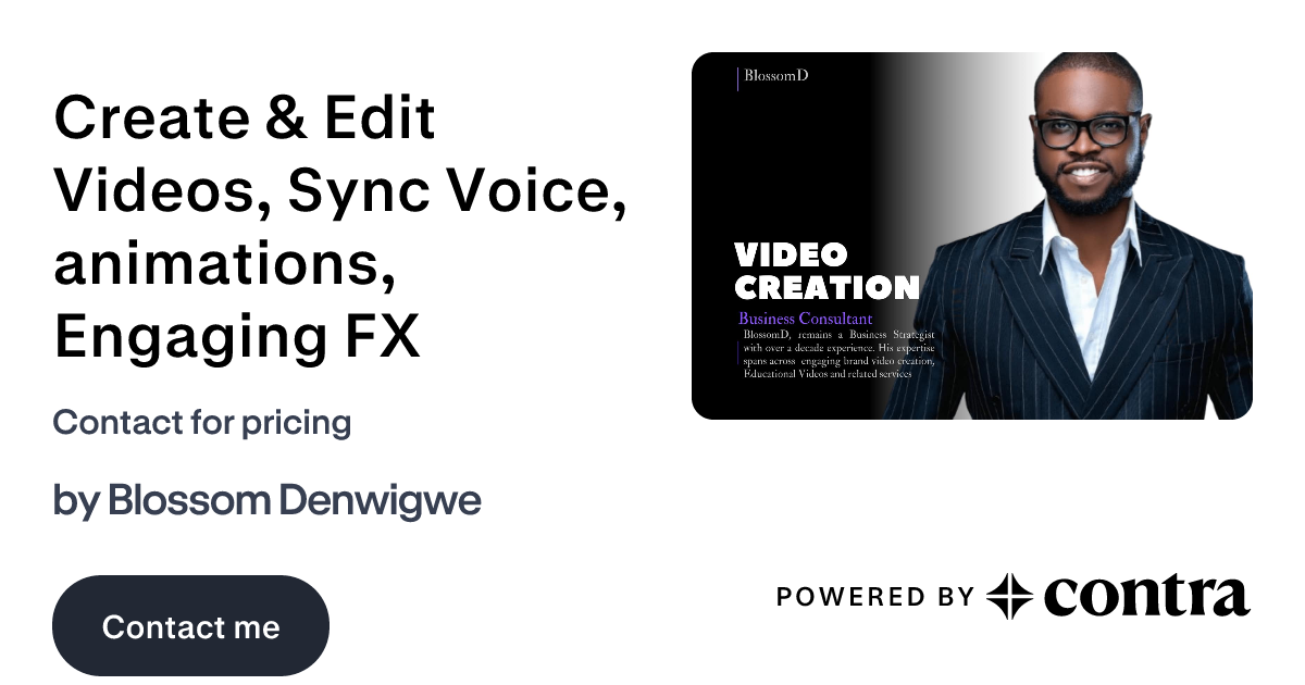 Create & Edit Videos, Sync Voice, animations, Engaging FX by Blossom ...