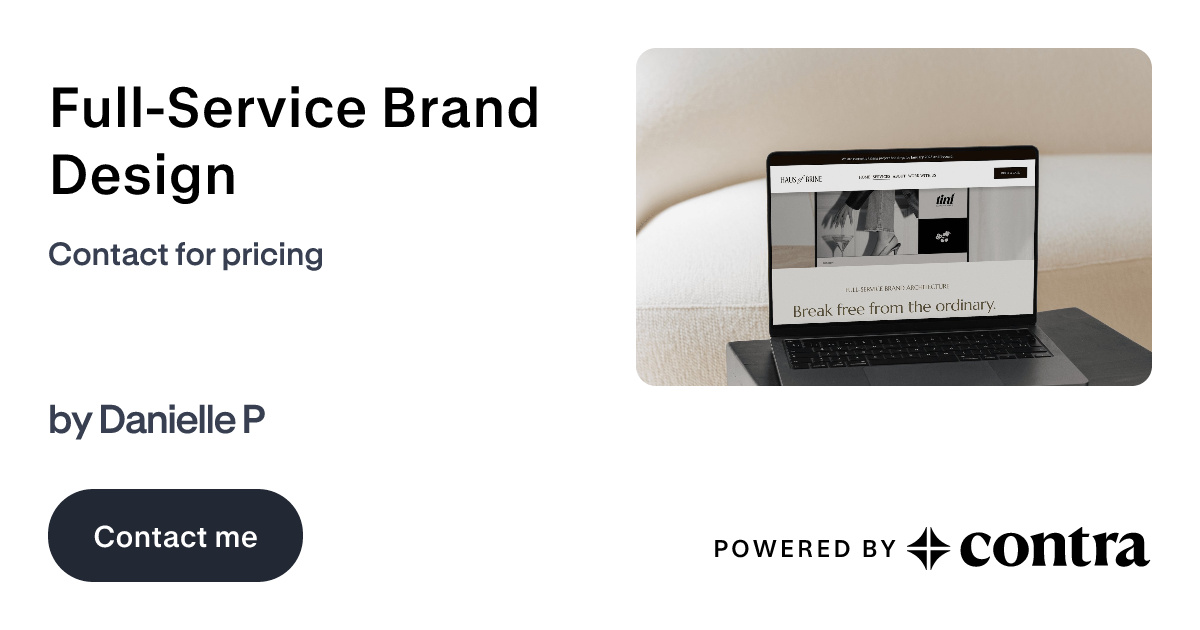 Full-Service Brand Design by Danielle P