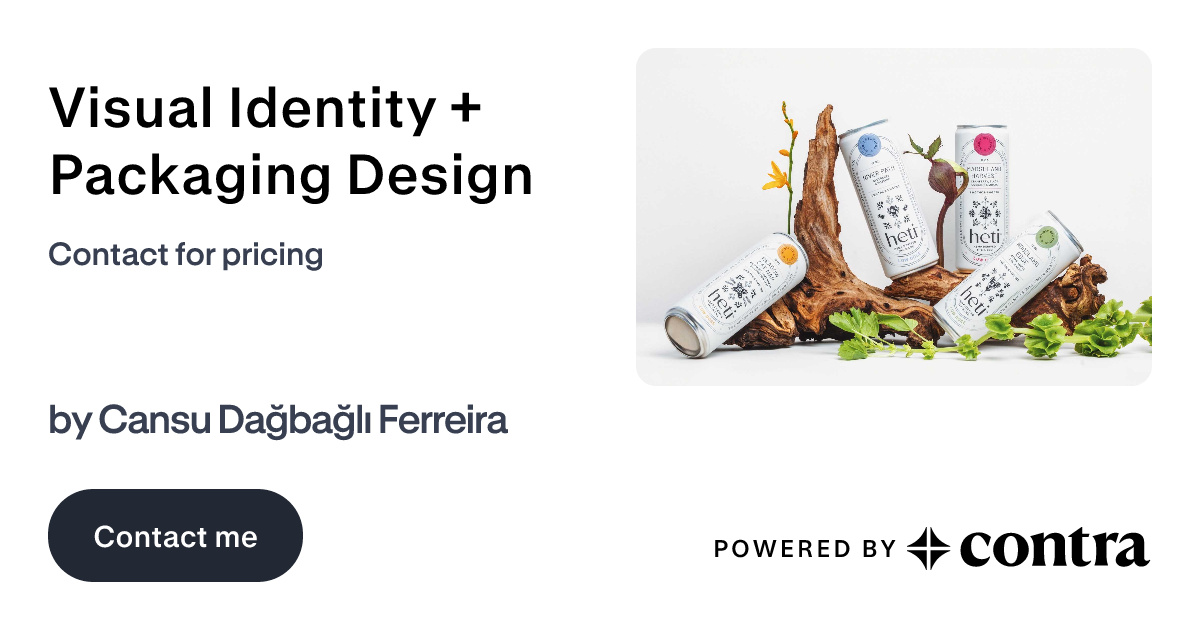 Visual Identity + Packaging Design by Cansu Dağbağlı Ferreira