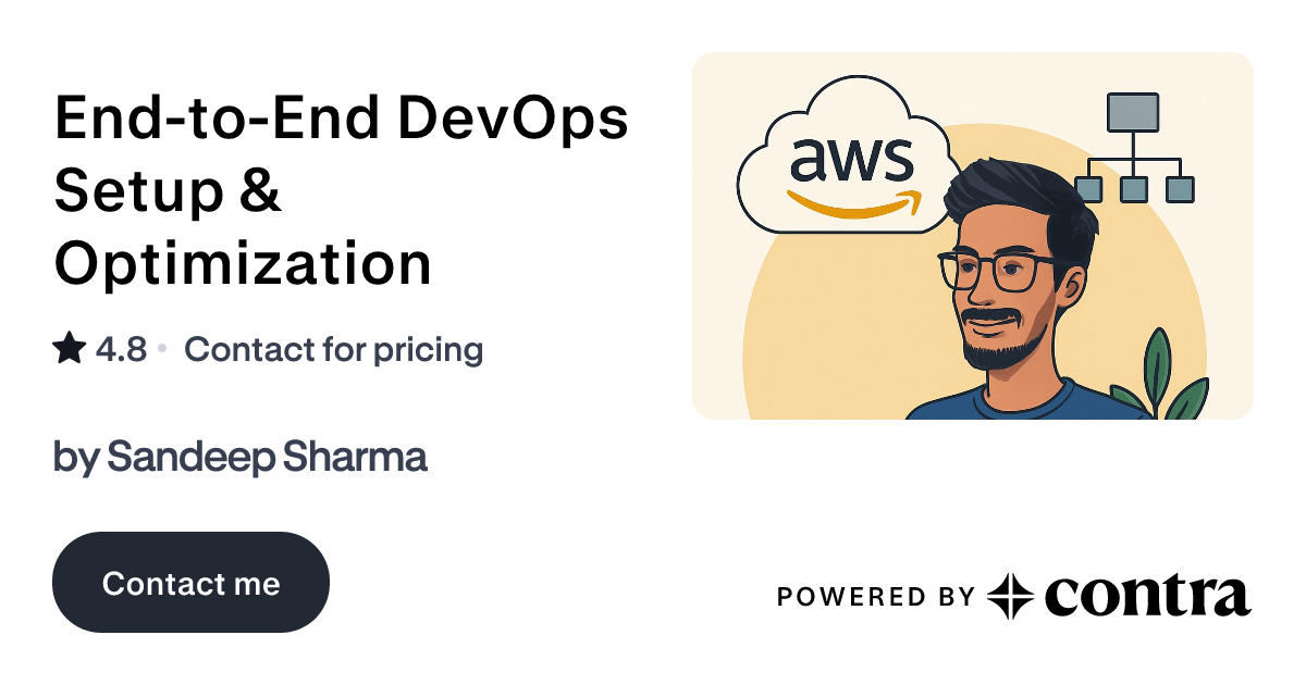 End-to-End DevOps Setup & Optimization by Sandeep Sharma