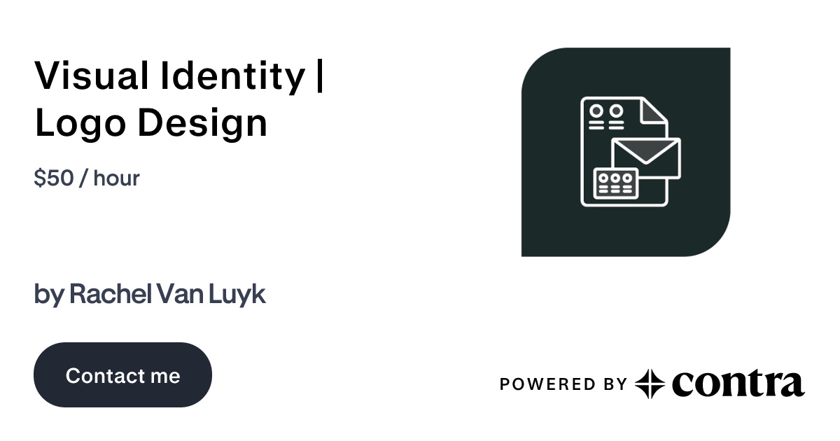 Visual Identity | Logo Design by Rachel Van Luyk