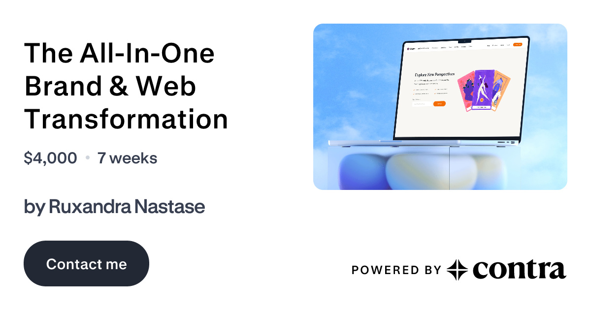 The All-In-One Brand & Web Transformation by Ruxandra Nastase