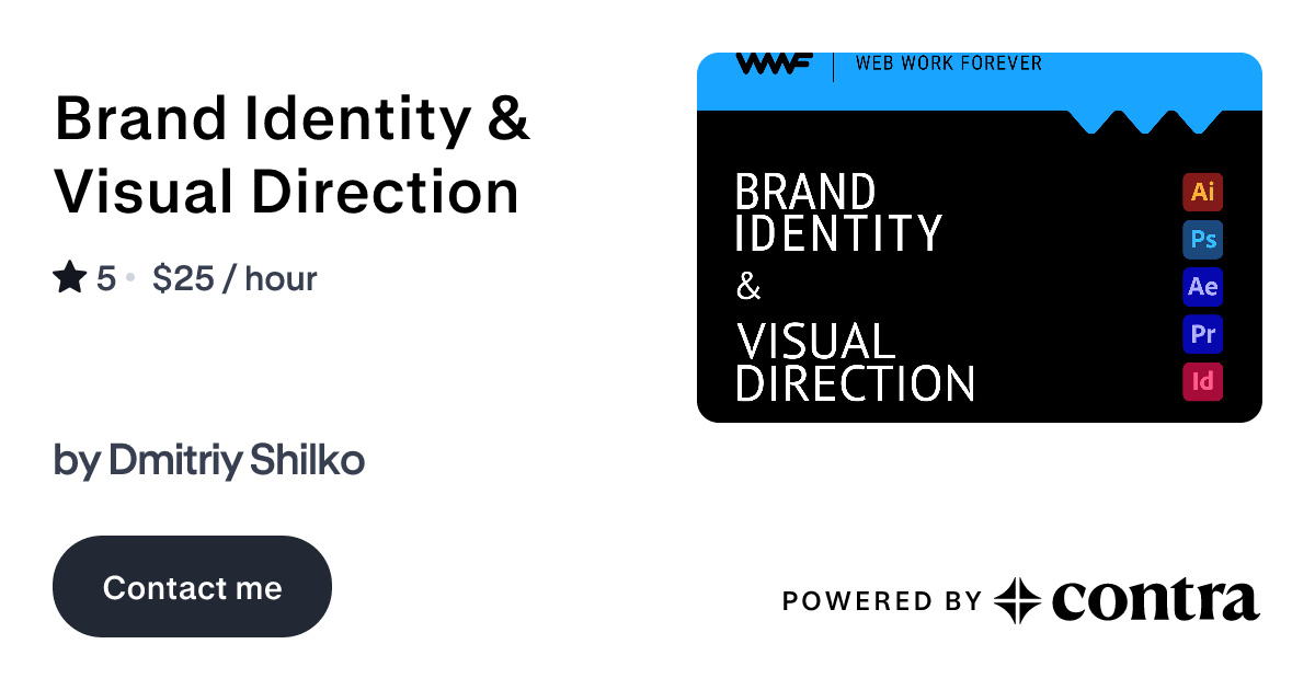 Brand Identity & Visual Direction by Dmitriy Shilko
