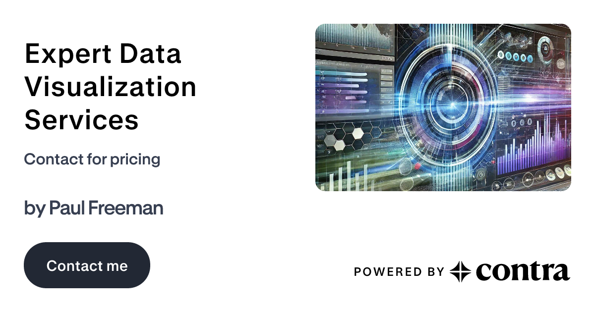 Expert Data Visualization Services By Paul Freeman