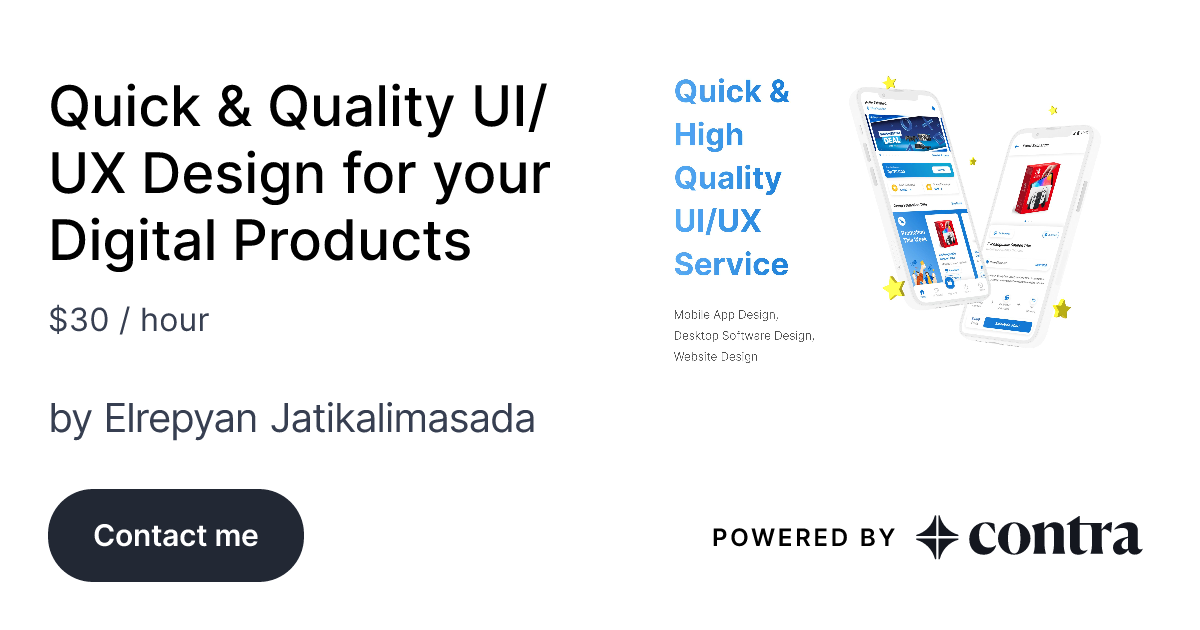 Quick & Quality UI/UX Design for your Digital Products by Elrepyan ...