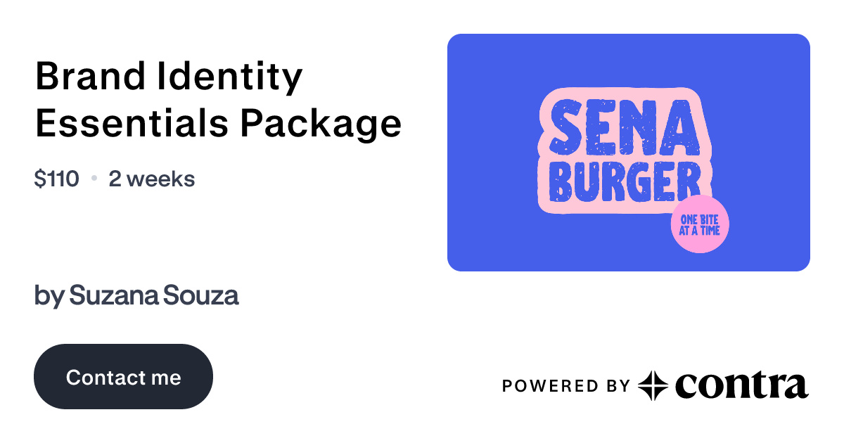 Brand Identity Essentials Package by Suzana Souza