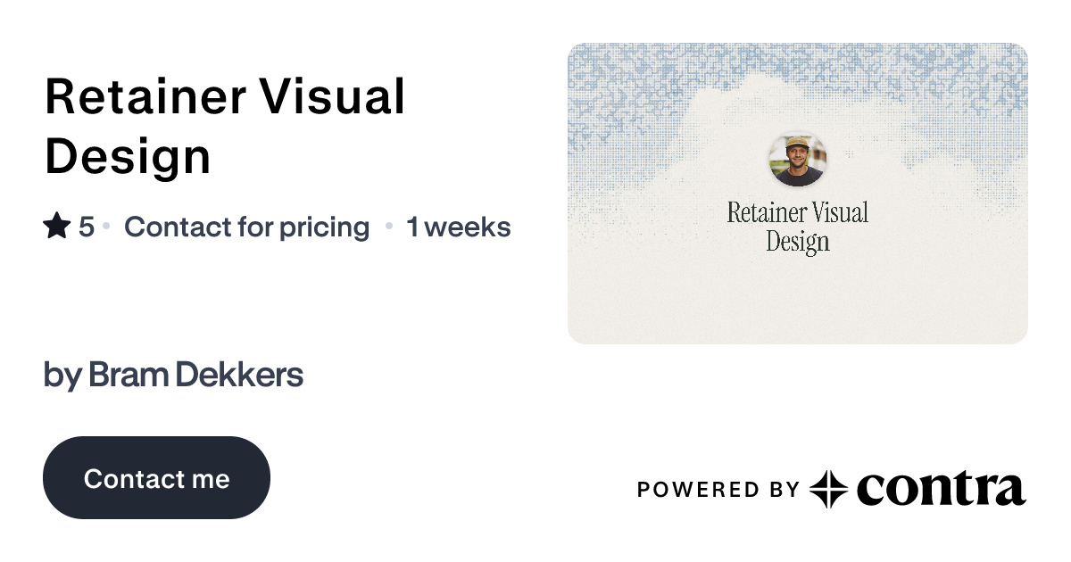 Retainer Visual Design by Bram Dekkers