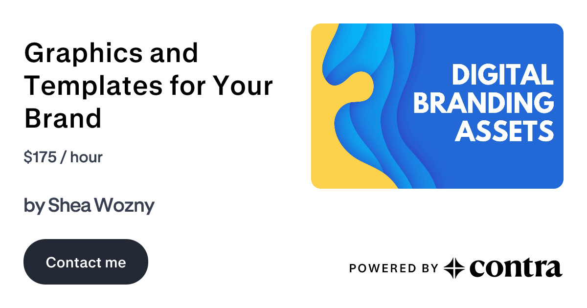 Graphics and Templates for Your Brand by Shea Wozny