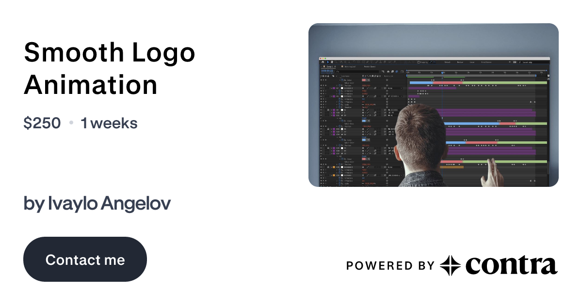 Smooth Logo Animation by Ivaylo Angelov