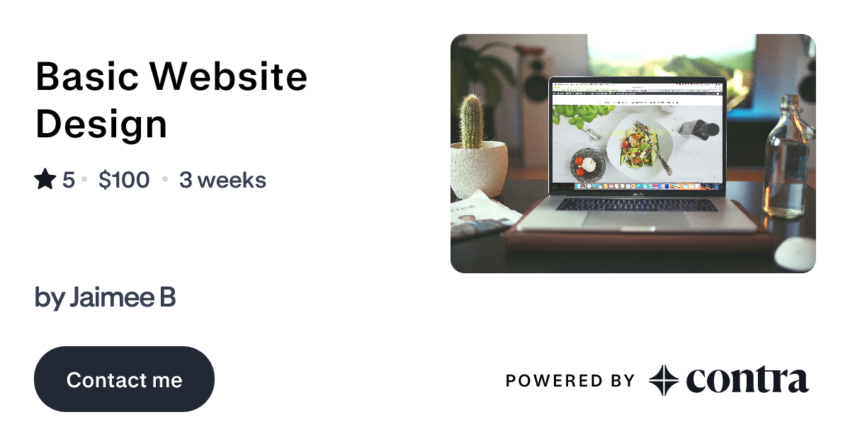 Basic Website Design by Jaimee B